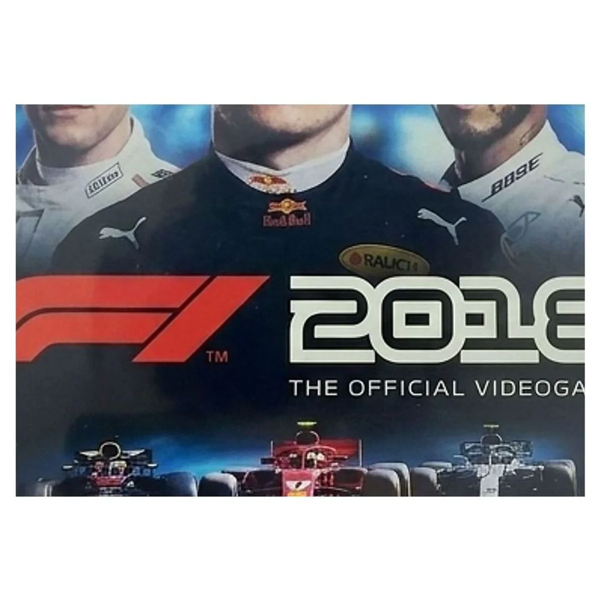 F1 2018 Headline Edition PlayStation 4 Binnenkant — Game in doos