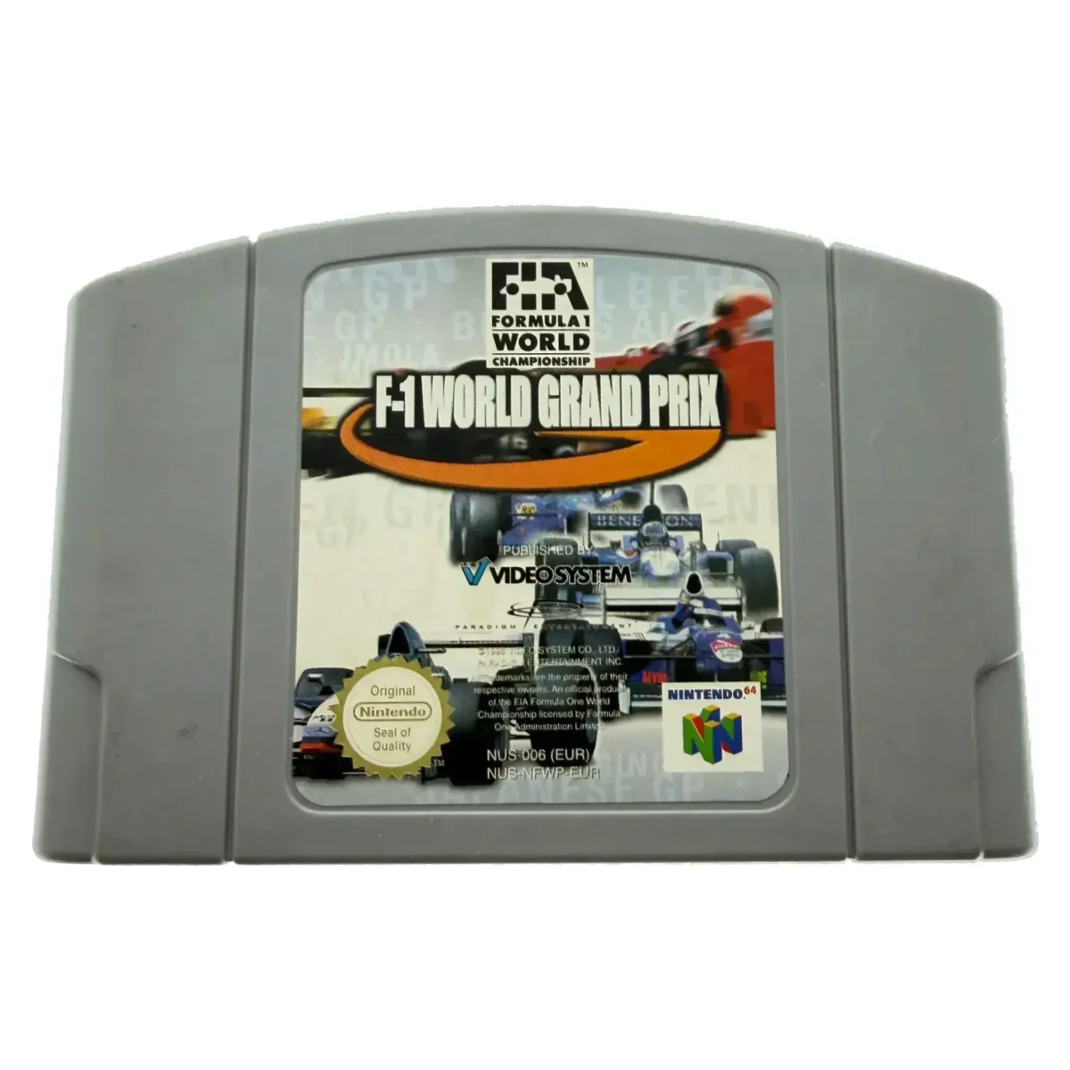 F1 World Grand Prix (Nintendo 64) — Doar cartușul (fără cutie)