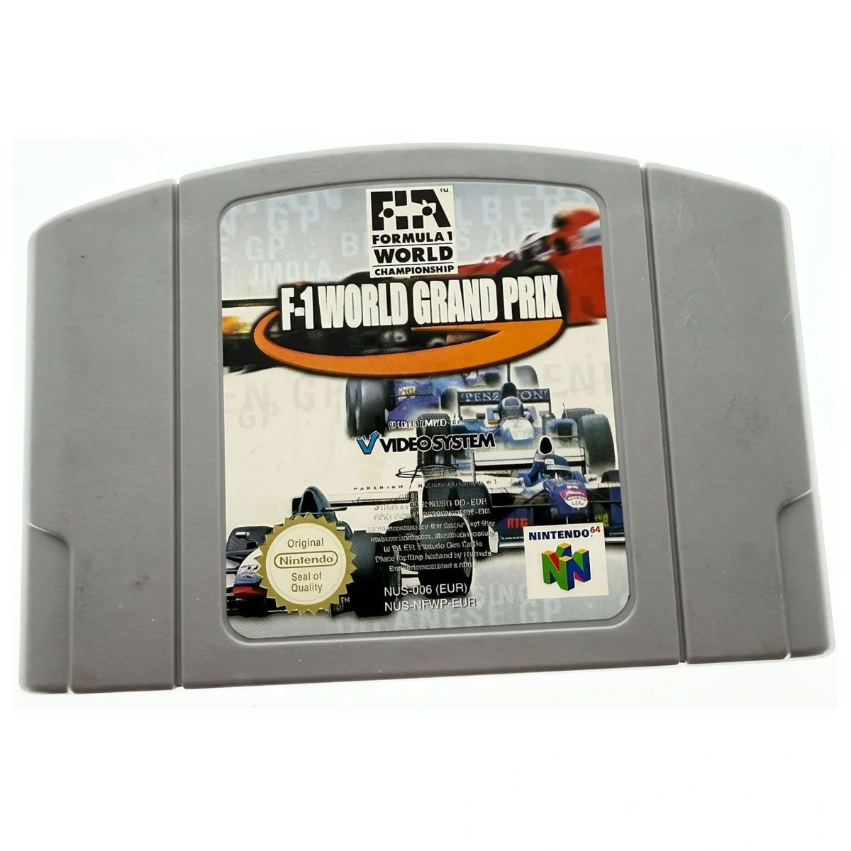 F1 World Grand Prix (Nintendo 64) — Μόνο η κασέτα (χωρίς κουτί)