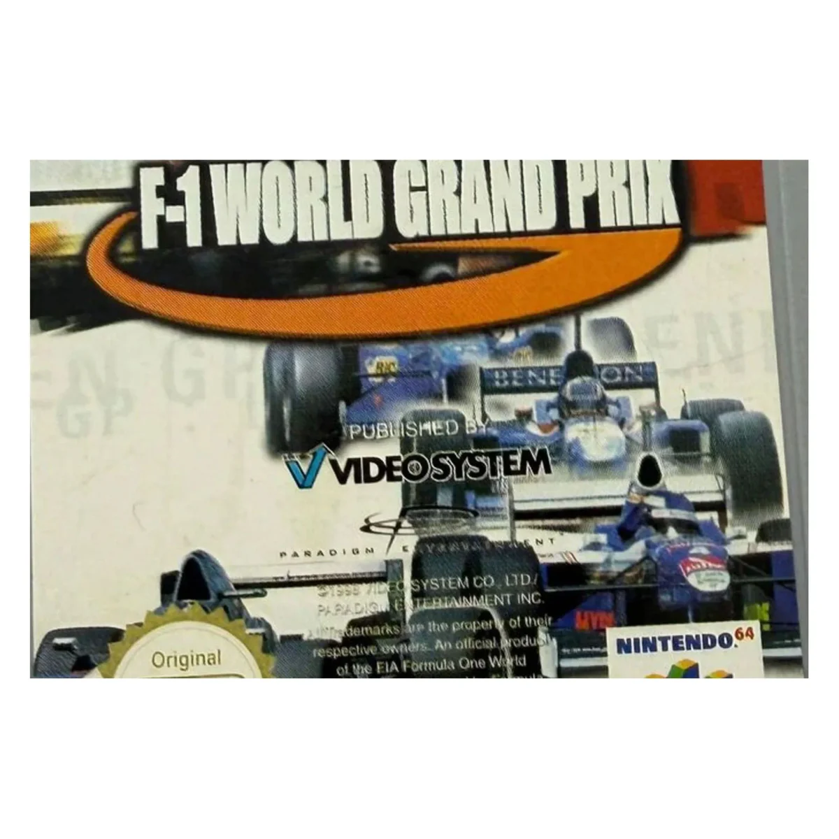 F1 World Grand Prix (Nintendo 64) — fotografie detaliu 2