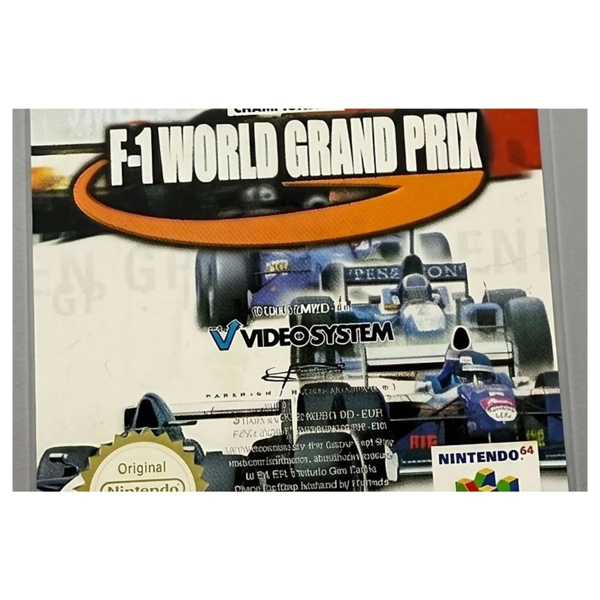 F1 World Grand Prix (Nintendo 64) — φωτογραφία λεπτομέρειας 2