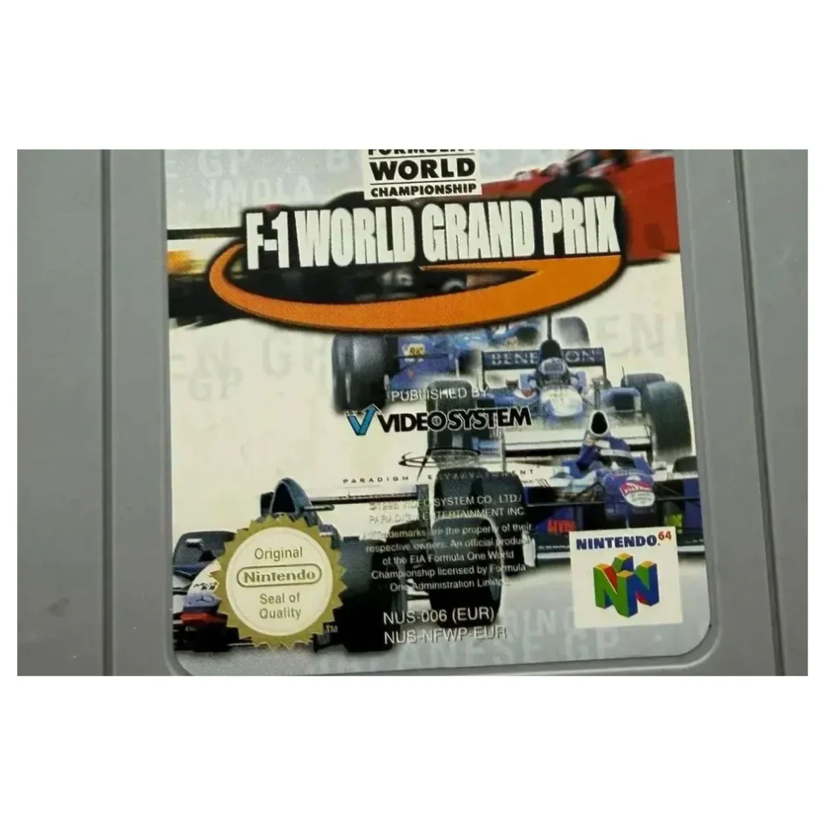 F1 World Grand Prix (Nintendo 64) — φωτογραφία λεπτομέρειας 2