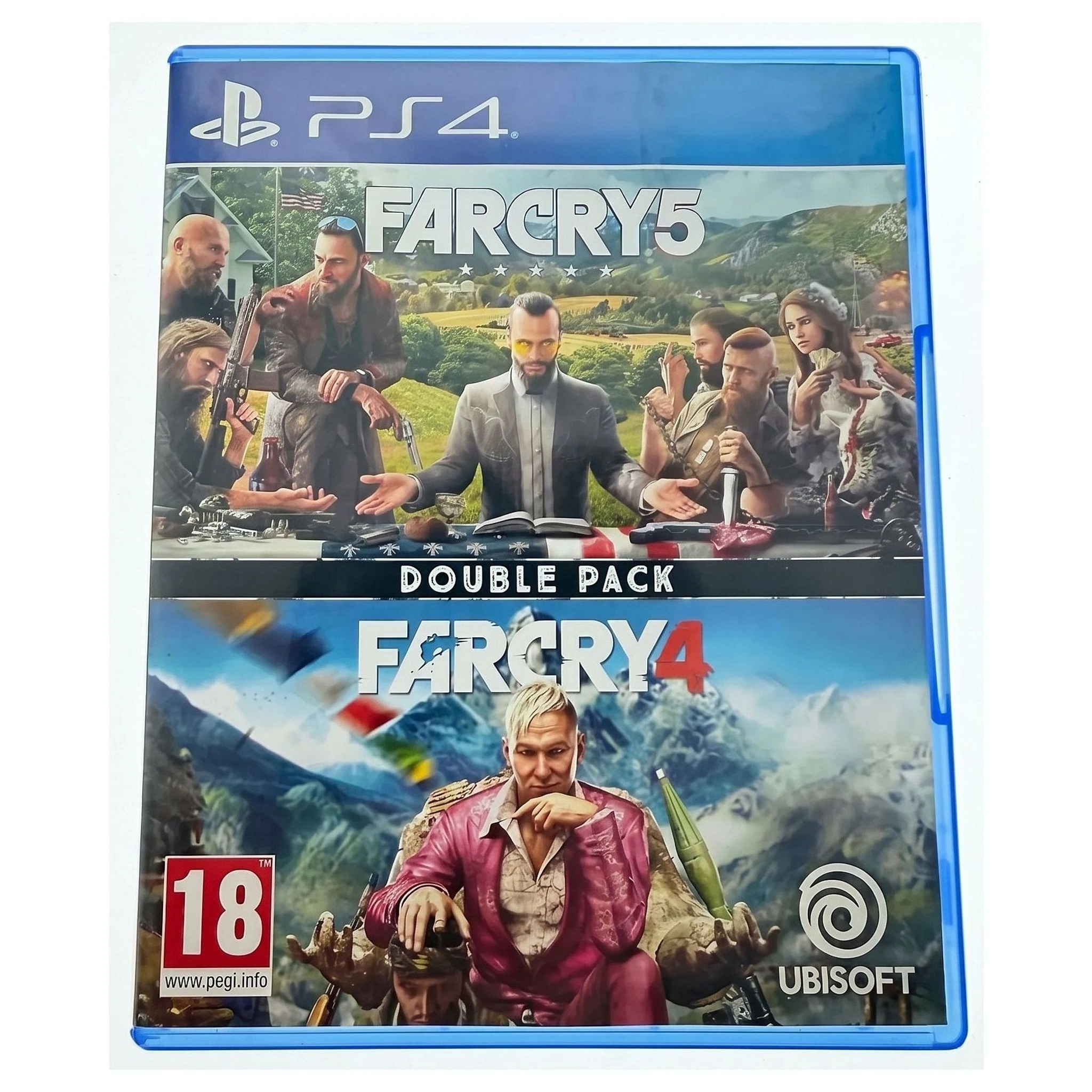 Far Cry 5 & Far Cry 4 Double Pack (PlayStation 4) — Game in doos, Goed staat — origineel tweedehands kopen bij Gameshop Enter