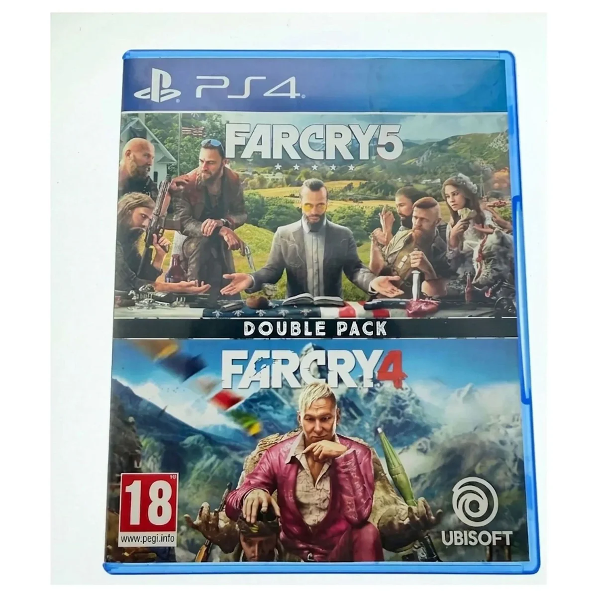 Far Cry 5 & Far Cry 4 Double Pack PlayStation 4 Voorkant — Game in doos