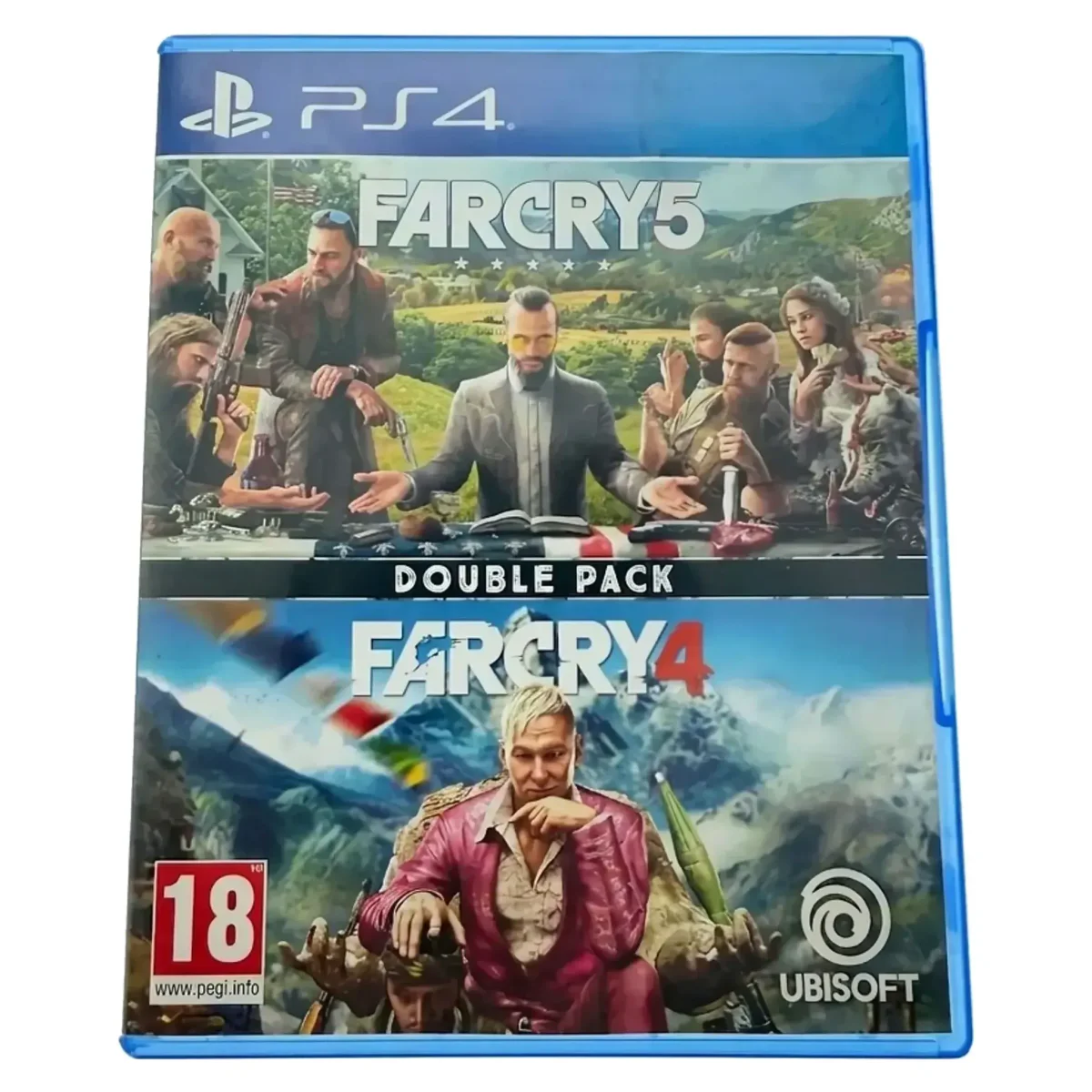 Far Cry 5 & Far Cry 4 Double Pack (PlayStation 4) — Jogo na caixa original