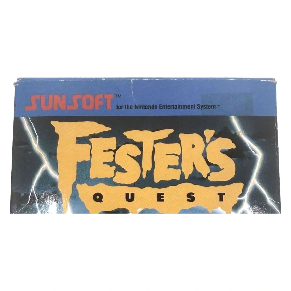 Fester's Quest NES Detail — Game in doos