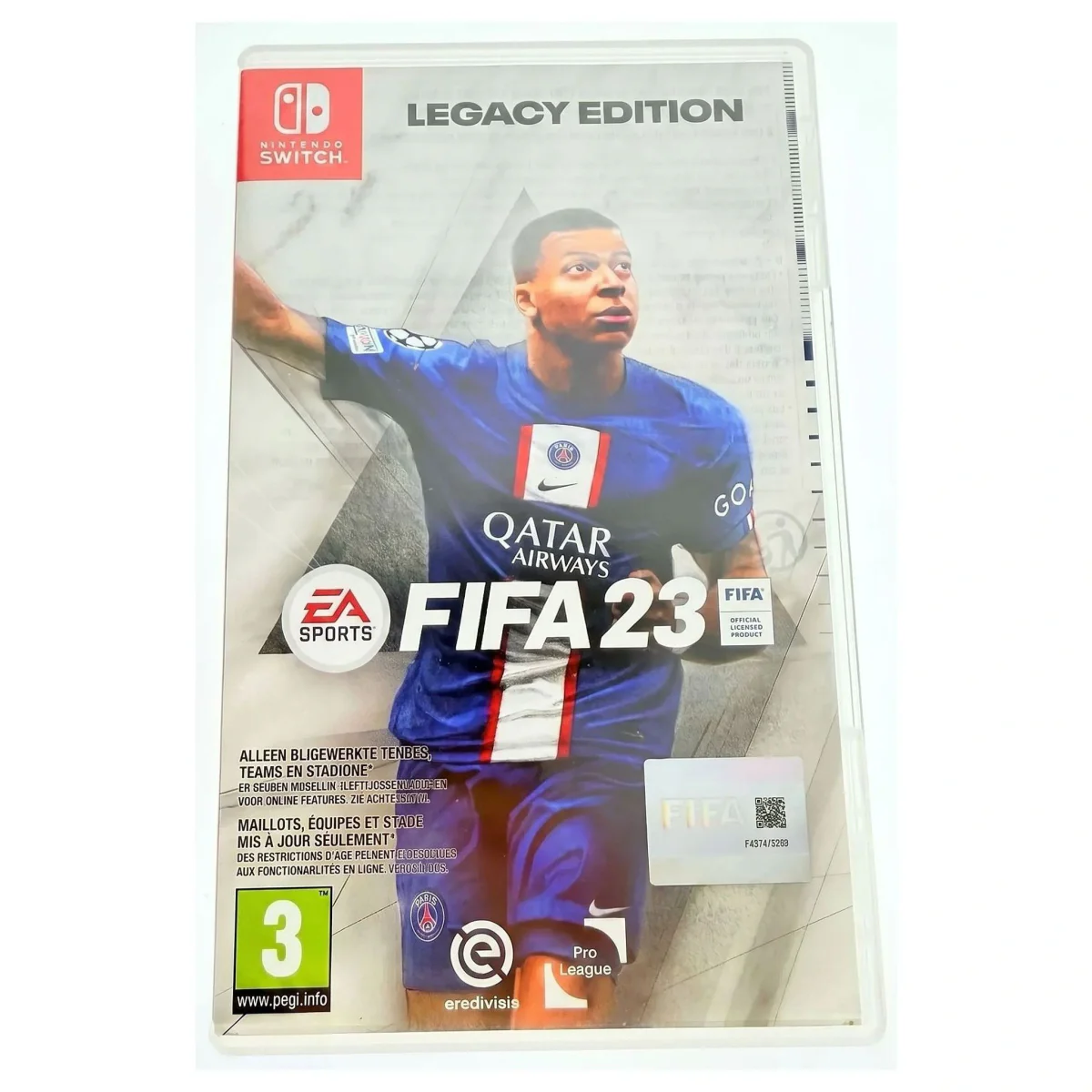 FIFA 23 Legacy Edition Nintendo Switch Voorkant — Game in doos