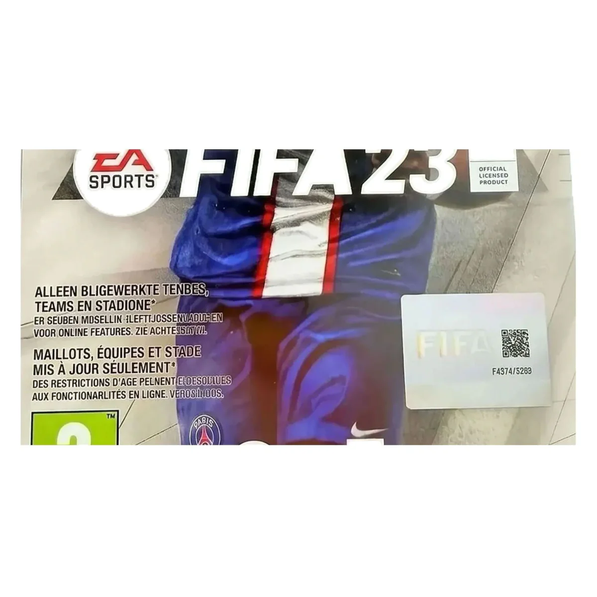 FIFA 23 Legacy Edition Nintendo Switch Binnenkant — Game in doos