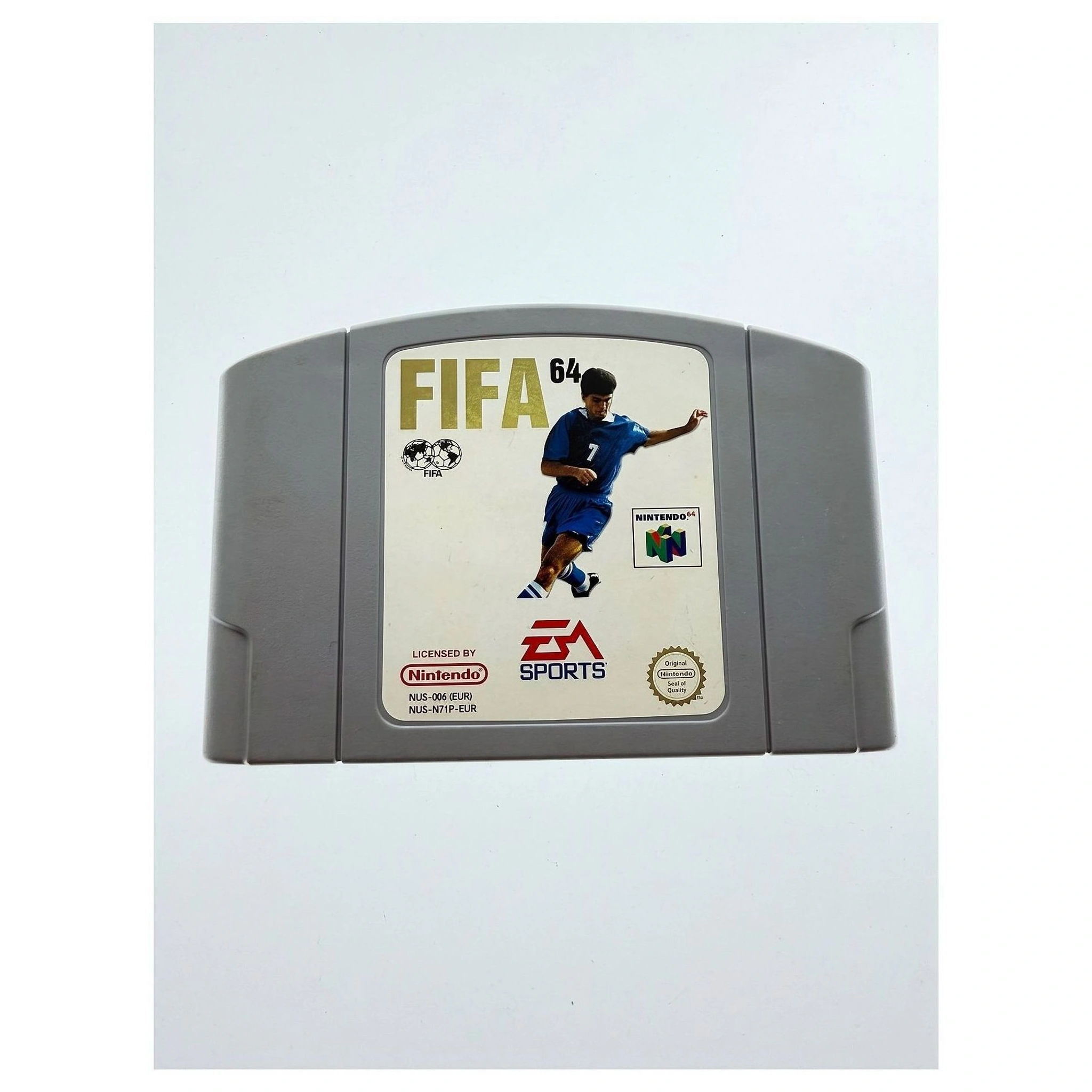 FIFA 64 (Nintendo 64) Losse cartridge — Redelijke staat staat — origineel kopen bij Gameshop Enter