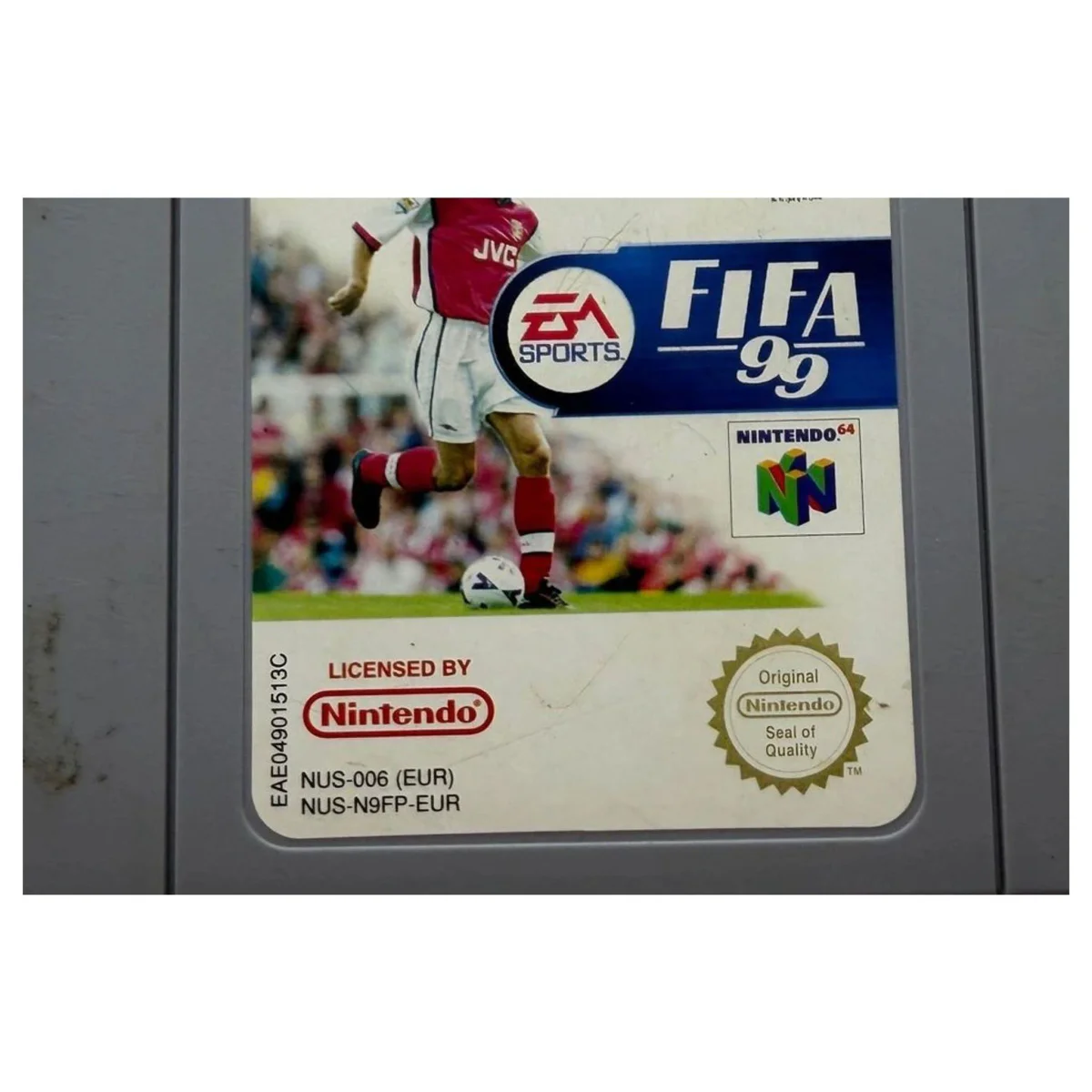 FIFA 99 Nintendo 64 Label — Losse cartridge