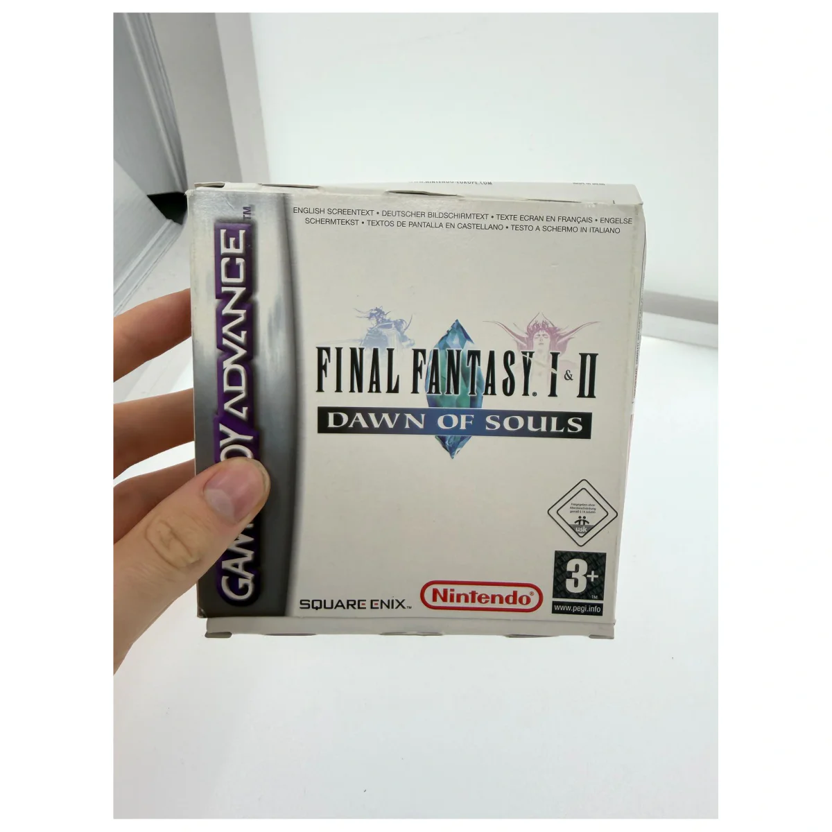 Final Fantasy I & II: Dawn of Souls (Game Boy Advance) — Pouze prázdná krabice (bez hry)