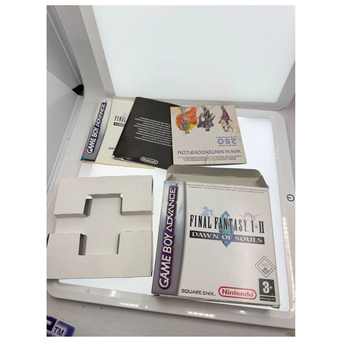 Final Fantasy I & II: Dawn of Souls (Game Boy Advance) — detailní fotografie 3
