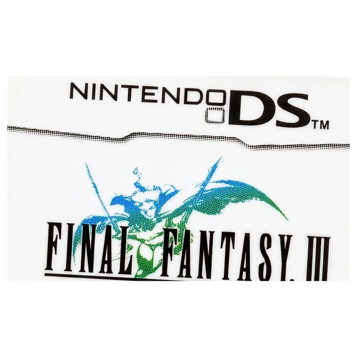 Final Fantasy III Nintendo DS Detail — Losse cartridge