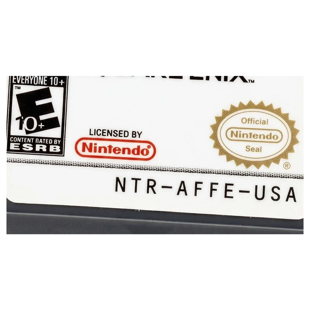Final Fantasy III Nintendo DS Binnenkant — Losse cartridge