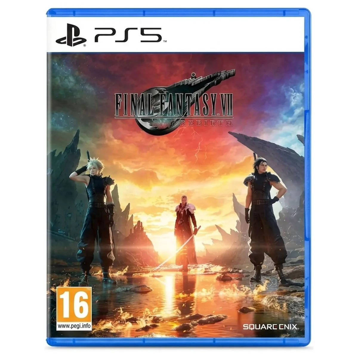 Final Fantasy VII Rebirth PlayStation 5 Voorkant — Game in doos