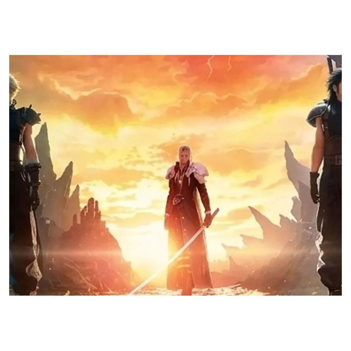 Final Fantasy VII Rebirth PlayStation 5 Binnenkant — Game in doos