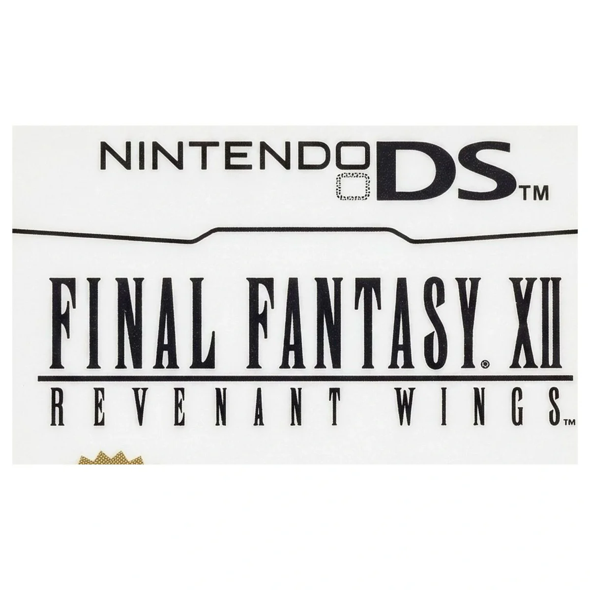 Final Fantasy XII Revenant Wings Nintendo DS Detail — Losse cartridge
