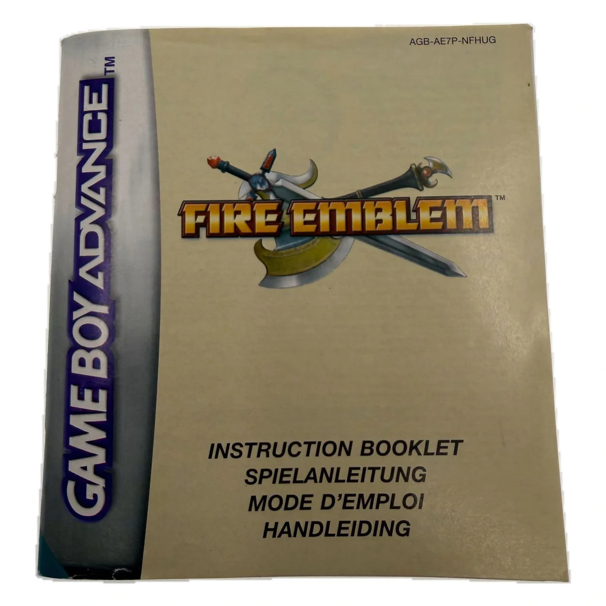 Fire Emblem — originální návod (Game Boy Advance) — S návodem