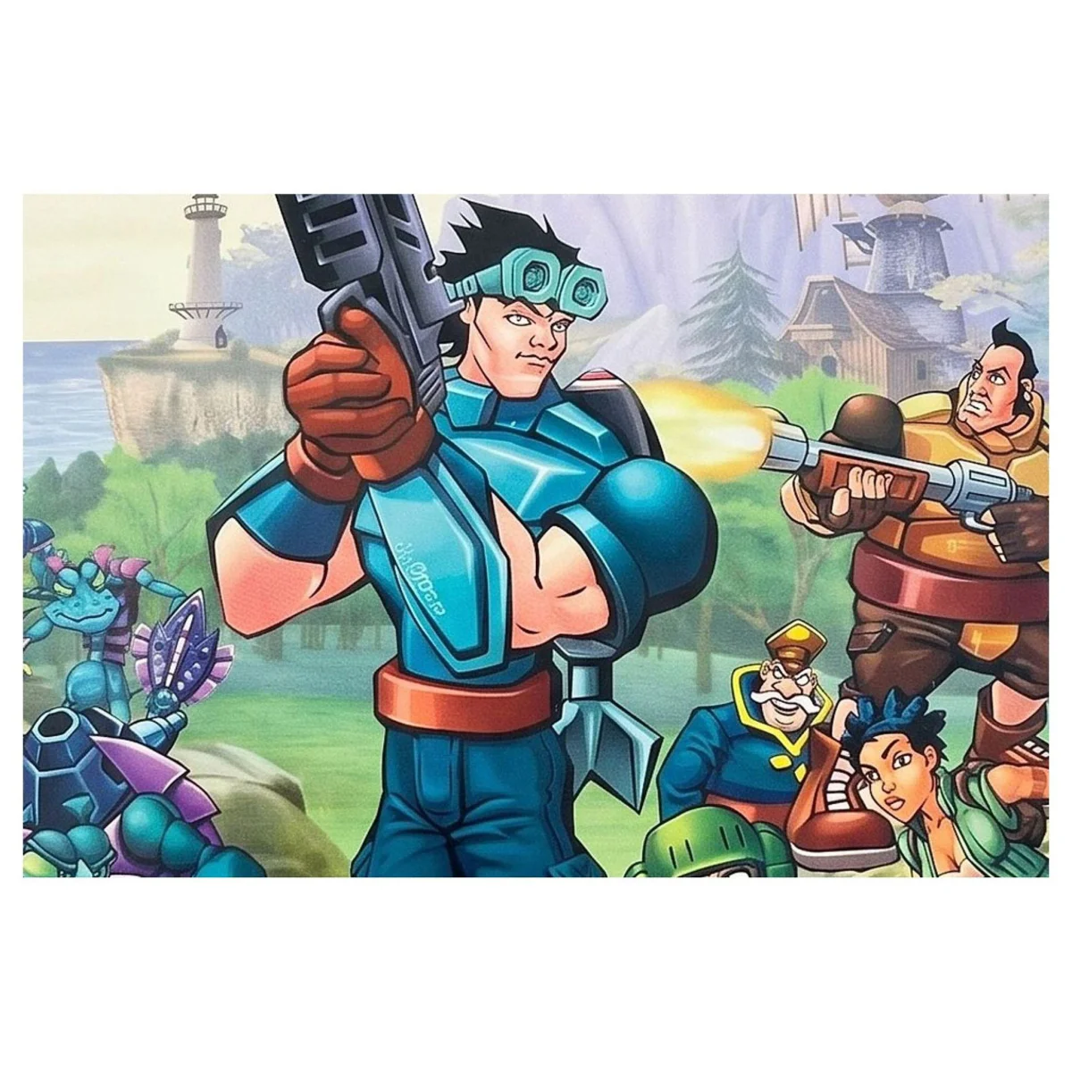 Future Tactics: The Uprising GameCube Label — Game in doos