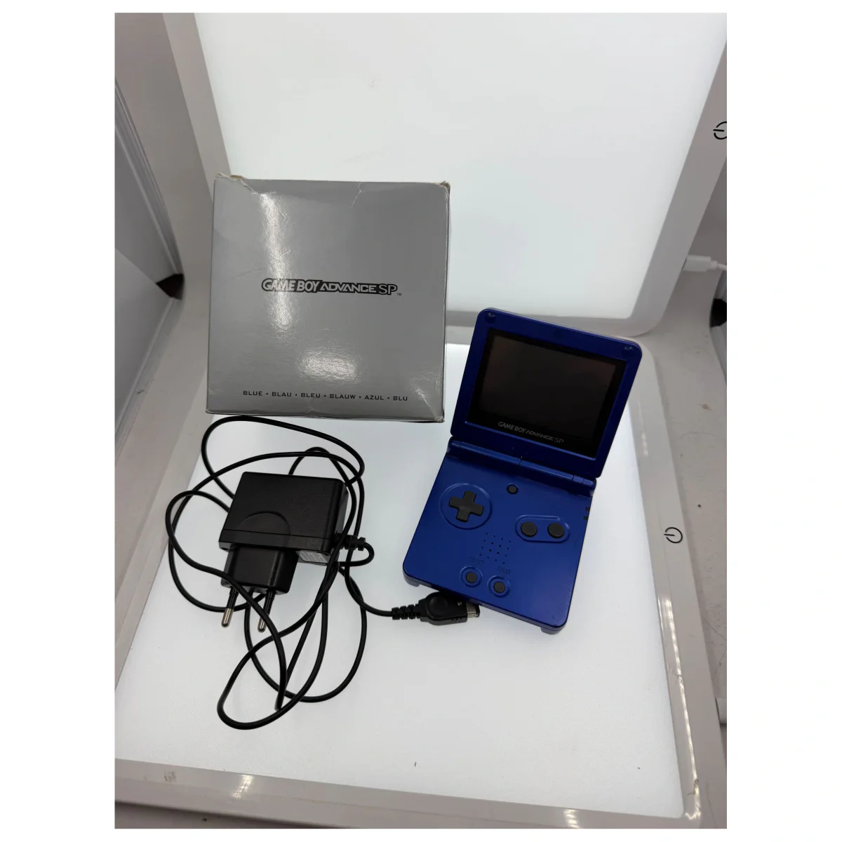 Game Boy Advance SP — Mėlyna (Console) — detalės nuotrauka 2