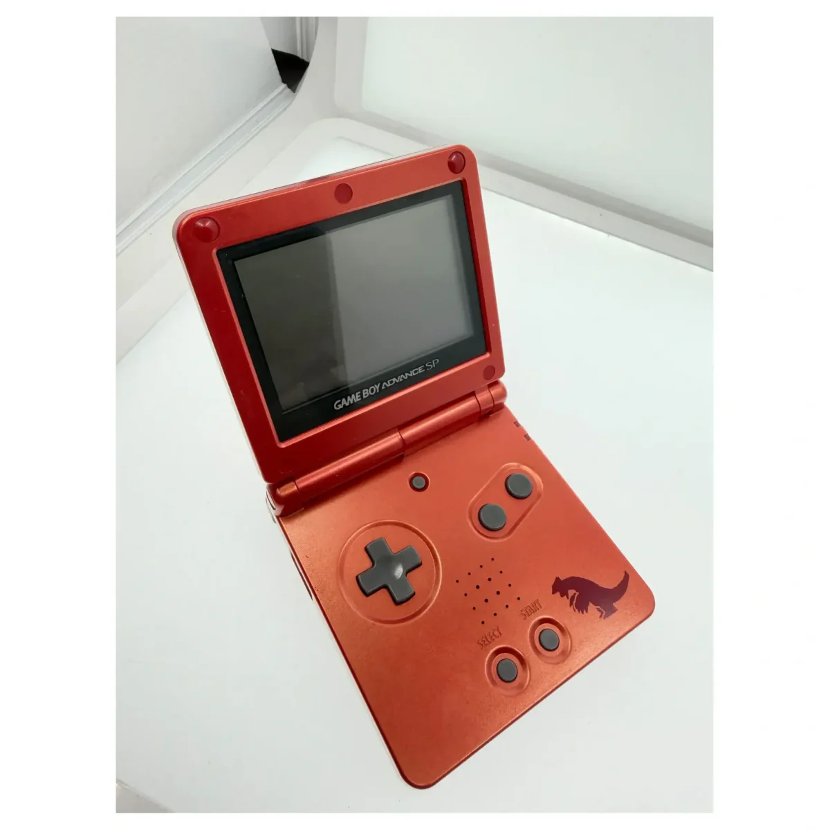 Game Boy Advance SP Pokemon Groudon Edition Game Boy Advance Achterkant — Losse console