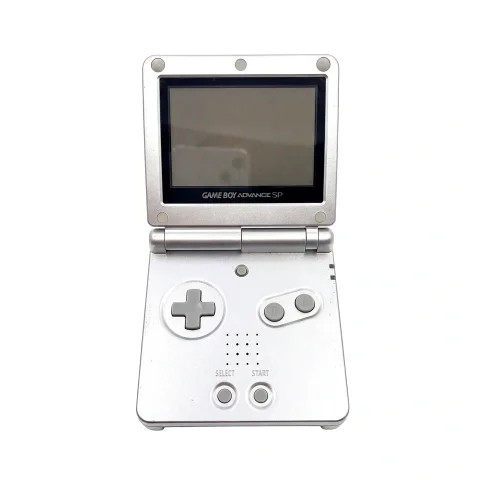 Game Boy Advance SP Silver — Game Boy Advance