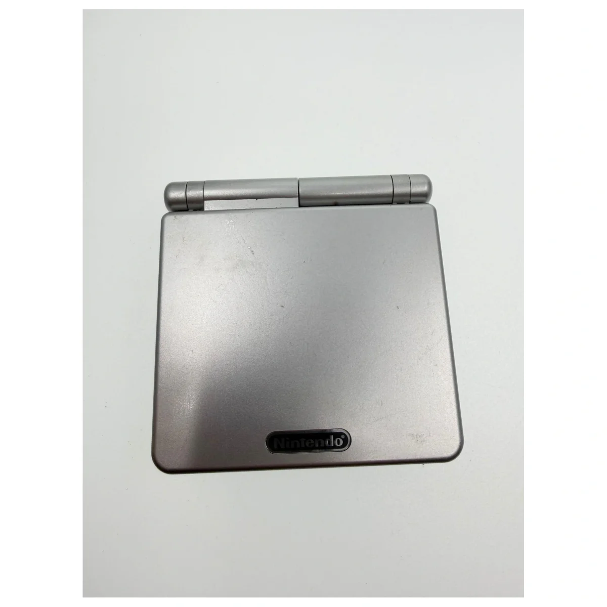 Game Boy Advance SP Plata (Game Boy Advance) — parte trasera