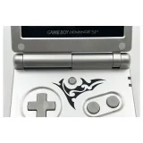 Game Boy Advance SP Zilver Tribal Game Boy Advance Label — Losse console