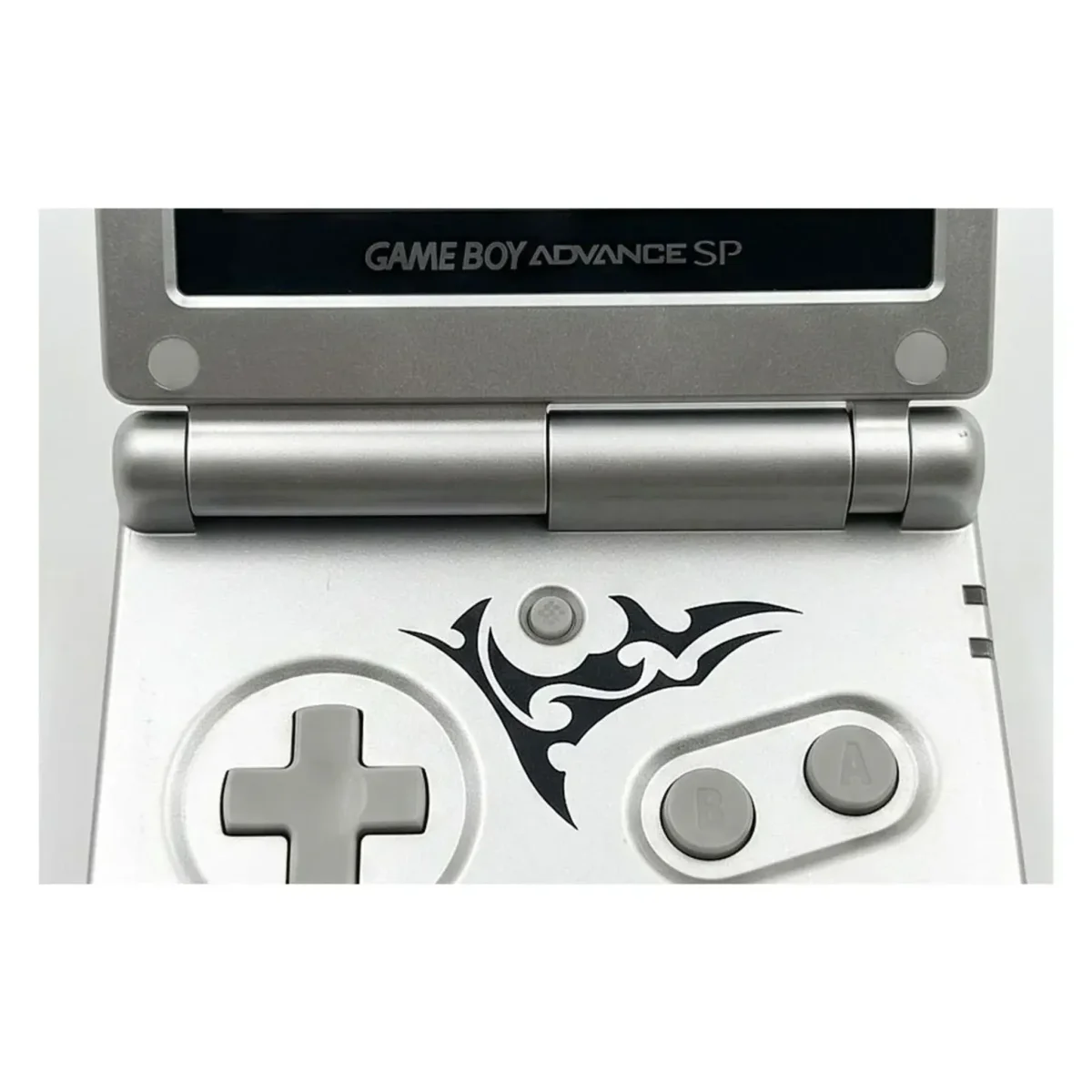 Game Boy Advance SP Sølv Tribal (dårlig stand) (Game Boy Advance) — detaljefoto 2