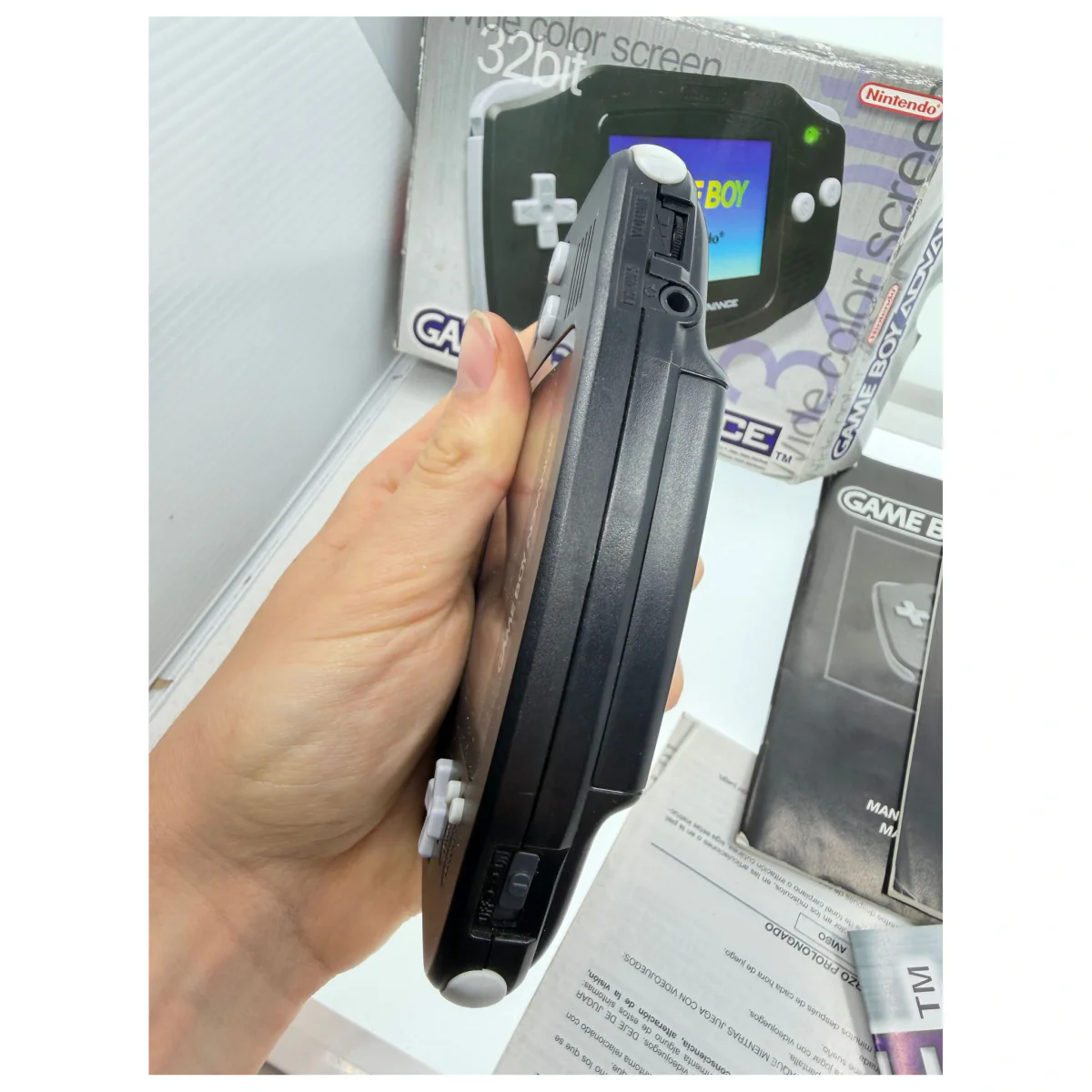 Game Boy Advance — Juoda (Console) — detalės nuotrauka 4