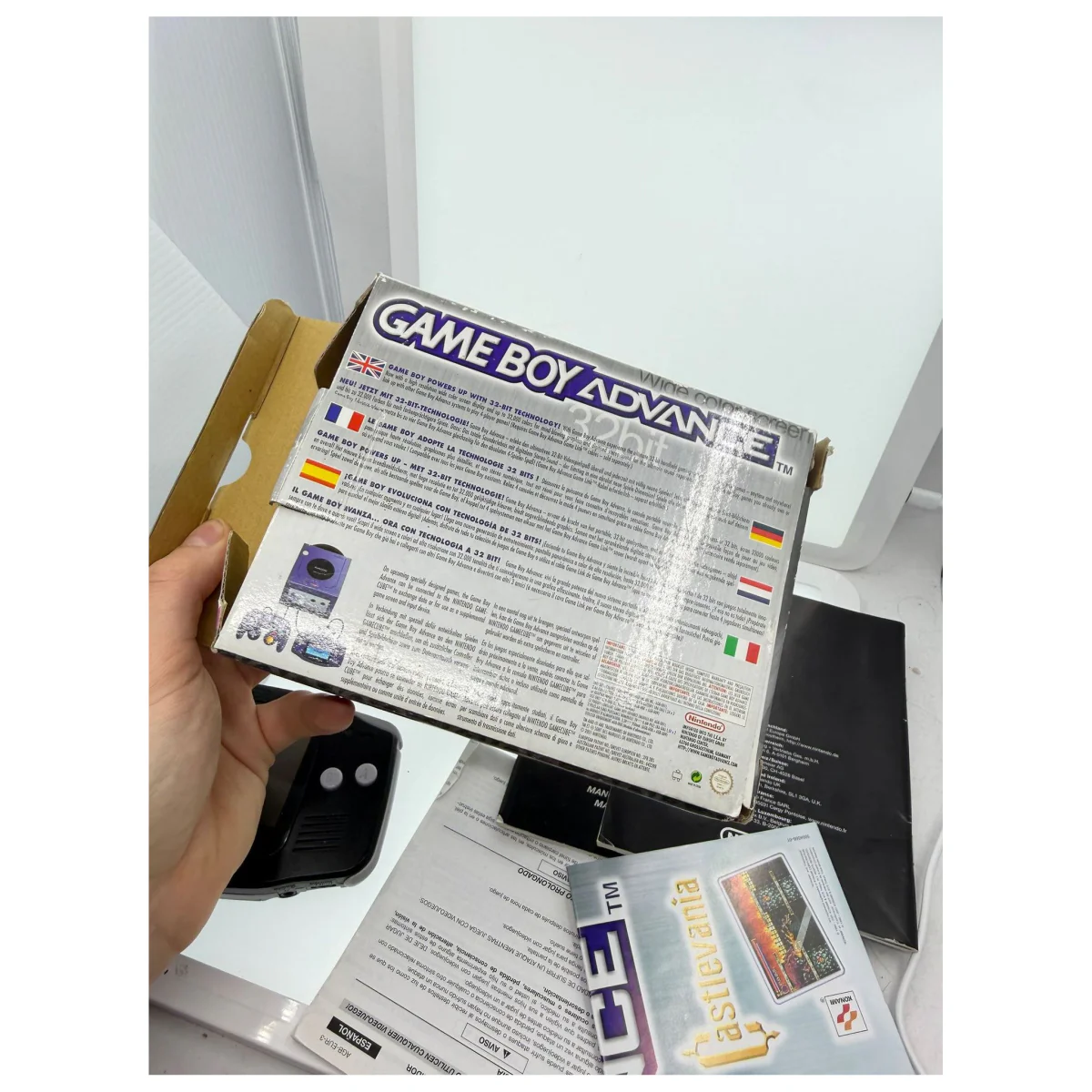 Game Boy Advance — Sort (Game Boy Advance) — detaljefoto 6