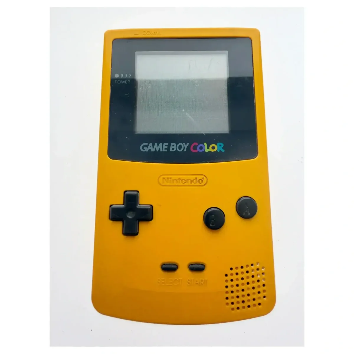 Game Boy Color — Jaune (Game Boy / Color) — Console seule, prête à jouer