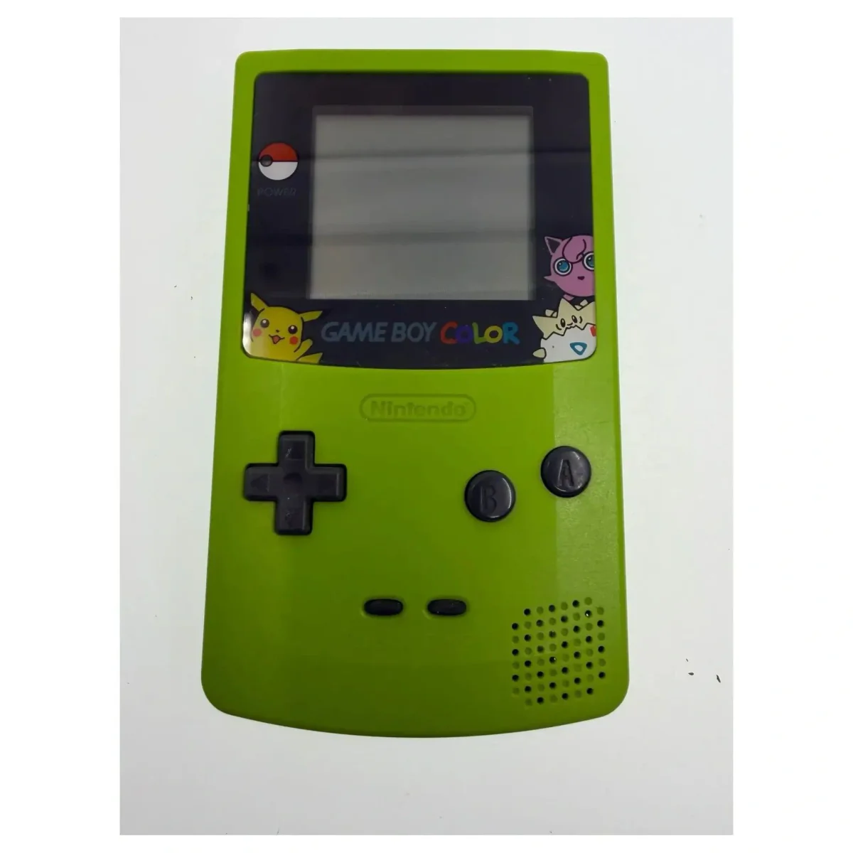 Game Boy Color Groen met Pokemon Lens (Reshell) Game Boy / Color Voorkant — Losse console