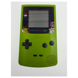 Game Boy Color Groen met Pokemon Lens (Reshell) Game Boy / Color Voorkant — Losse console