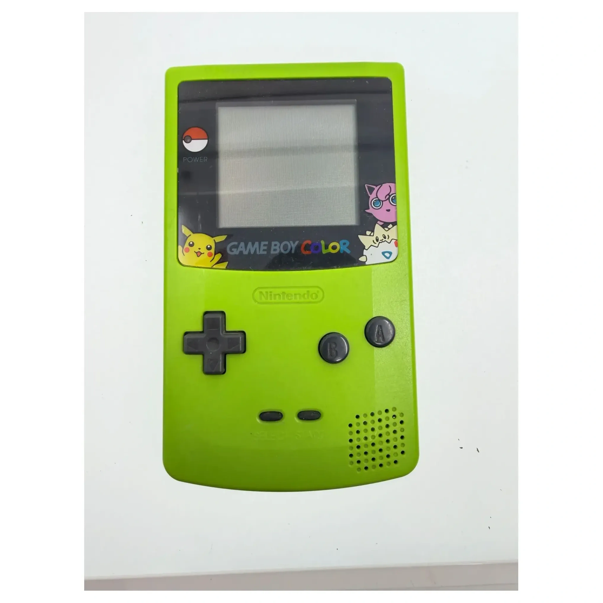 Game Boy Color Groen met Pokemon Lens (Reshell) Game Boy / Color Detail — Losse console