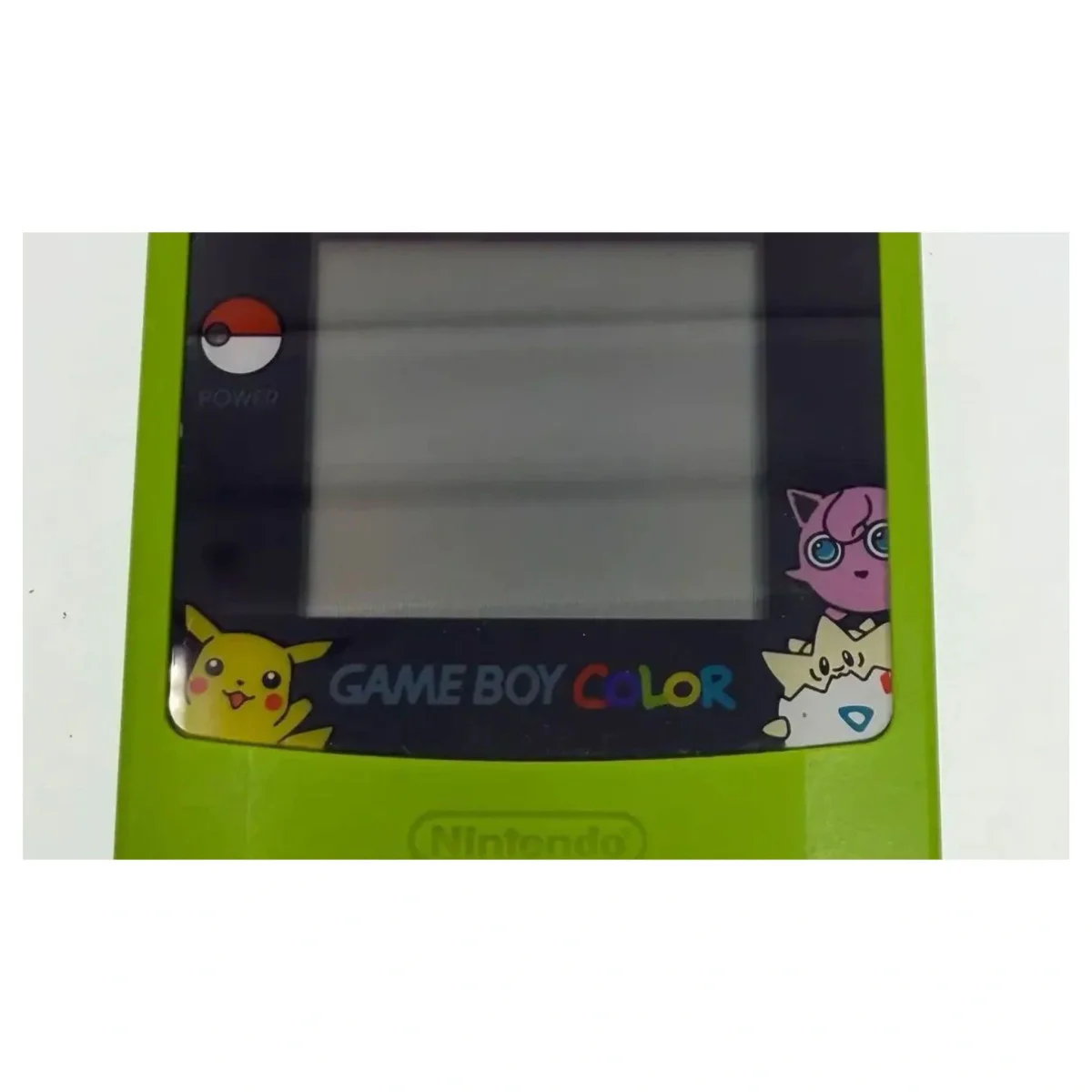 Game Boy Color Groen met Pokemon Lens (Reshell) Game Boy / Color Detail — Losse console