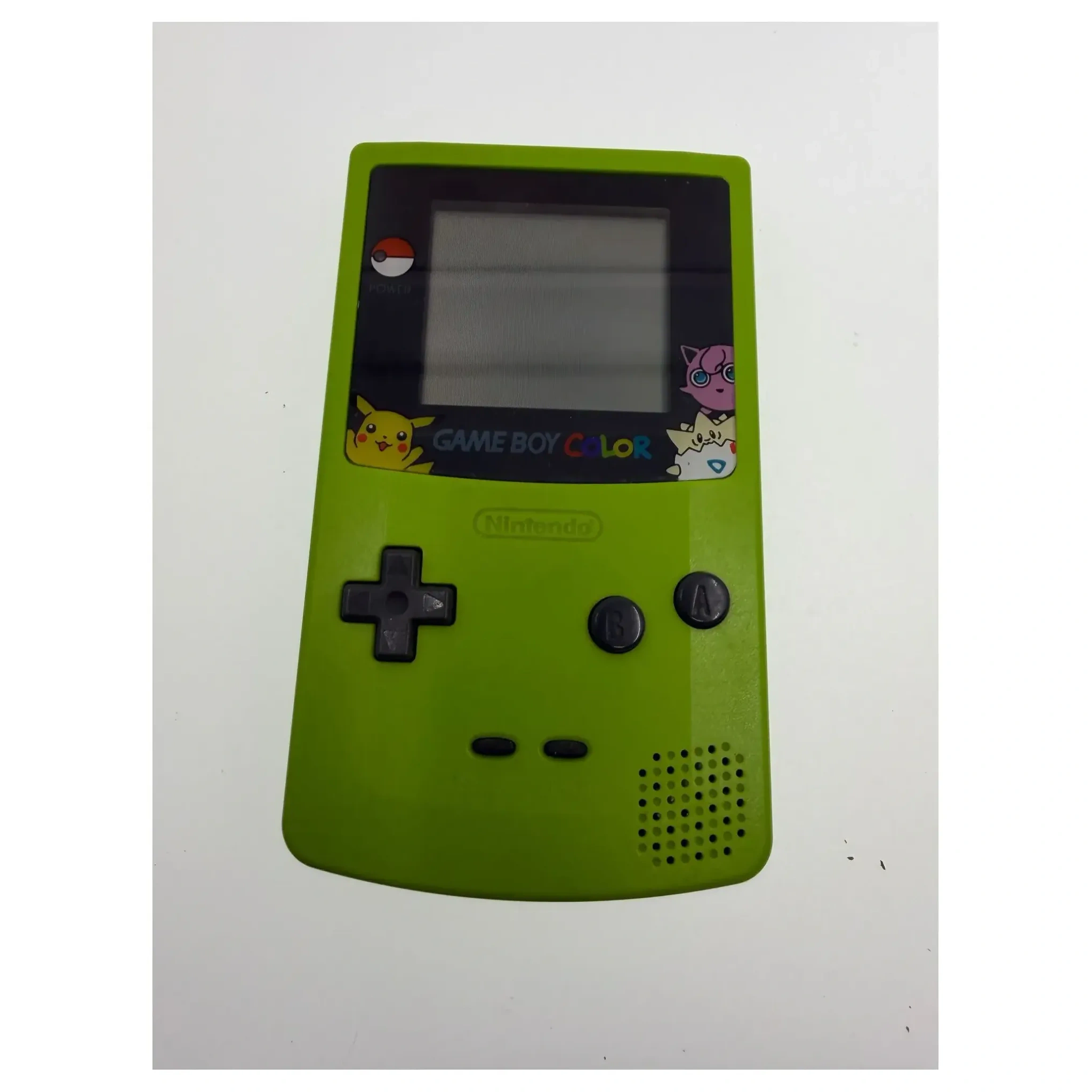Game Boy Color Groen met Pokemon Lens (Reshell) Game Boy / Color Label — Losse console