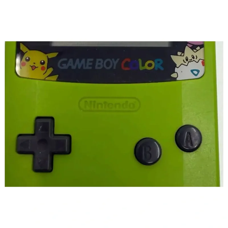 Game Boy Color Vert avec Pokemon Lens (Reshell) (Game Boy / Color) — photo détaillée 2