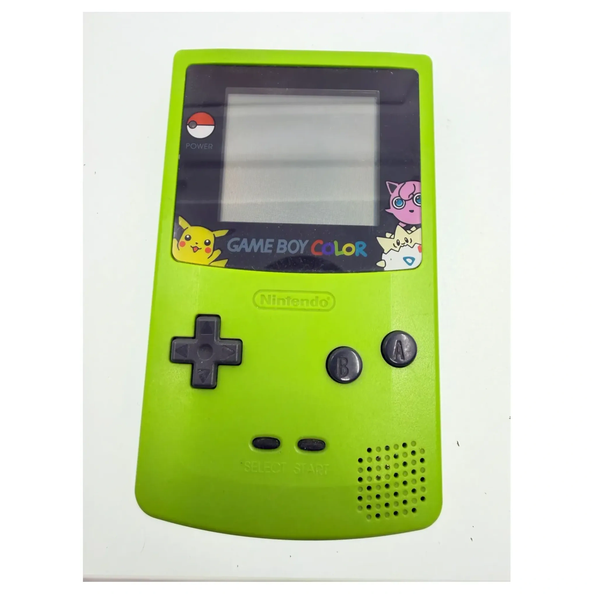 Game Boy Color Groen met Pokemon Lens (Reshell) Game Boy / Color Binnenkant — Losse console