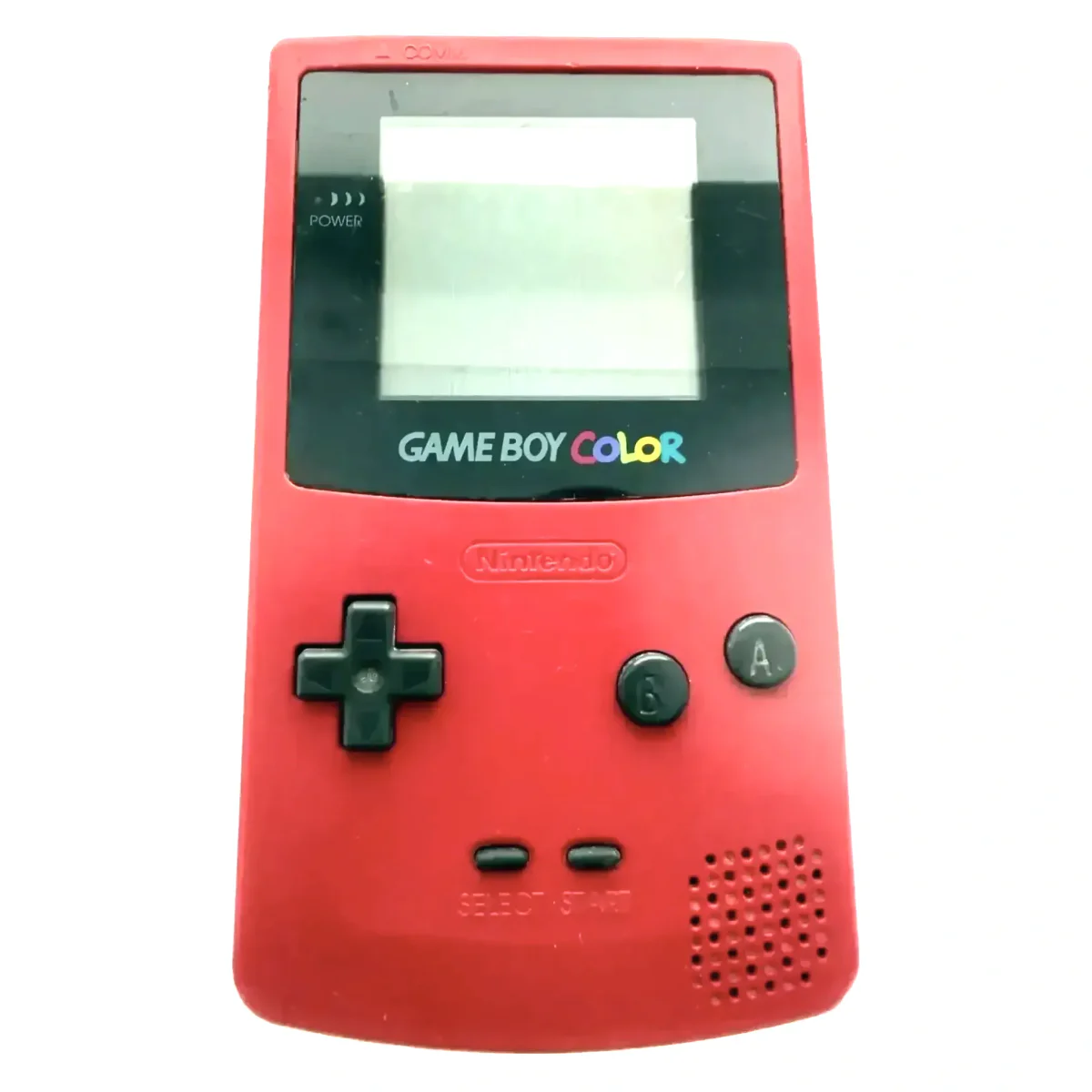 Game Boy Color — Rot (Game Boy / Color) — Konsole ohne Verpackung, spielbereit