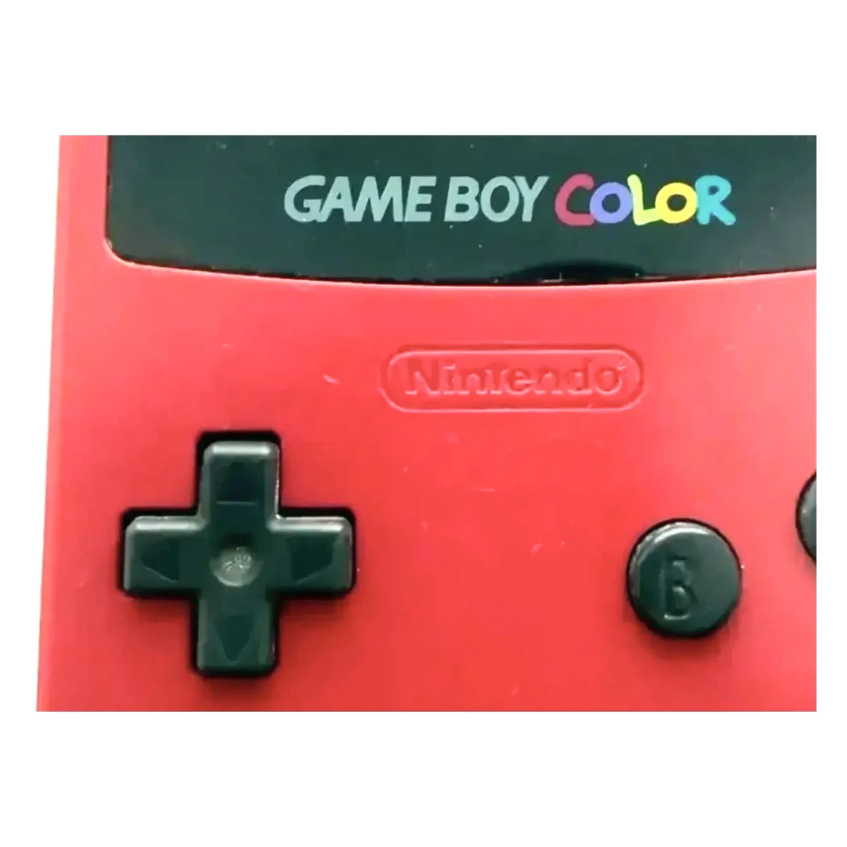 Game Boy Color — Rot (Game Boy / Color) — Detailfoto 2