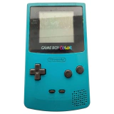 Game Boy Color — Teal Game Boy / Color Voorkant — Losse console