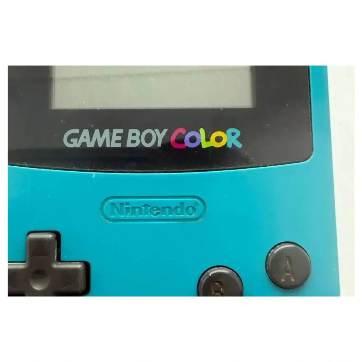 Game Boy Color — Teal Game Boy / Color Label — Losse console
