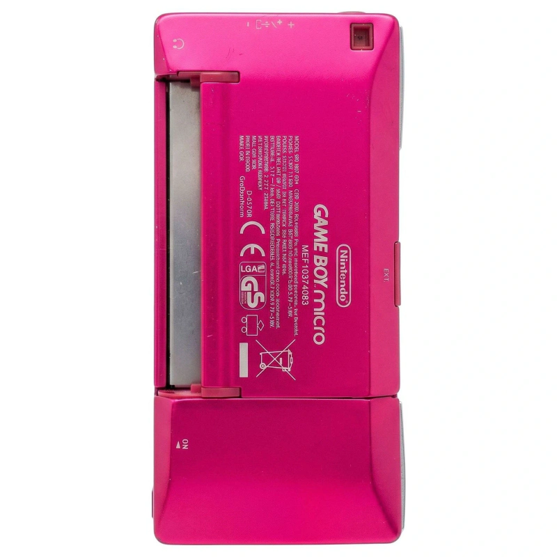 Game Boy Micro — Roze — Game Boy Advance