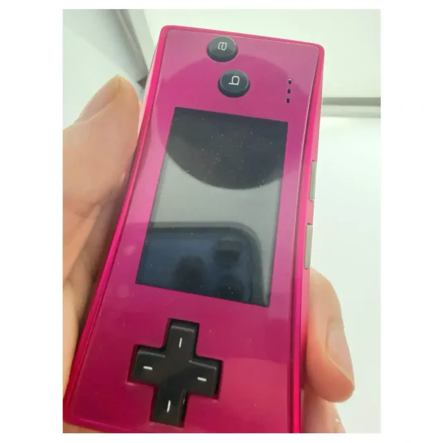 Game Boy Micro — Rosa — Game Boy Advance