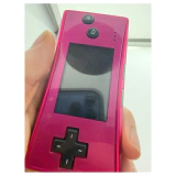 Game Boy Micro — Roze Game Boy Advance Achterkant — Losse console