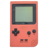 Game Boy Pocket — Roze (koraal) Game Boy / Color Voorkant — Losse console