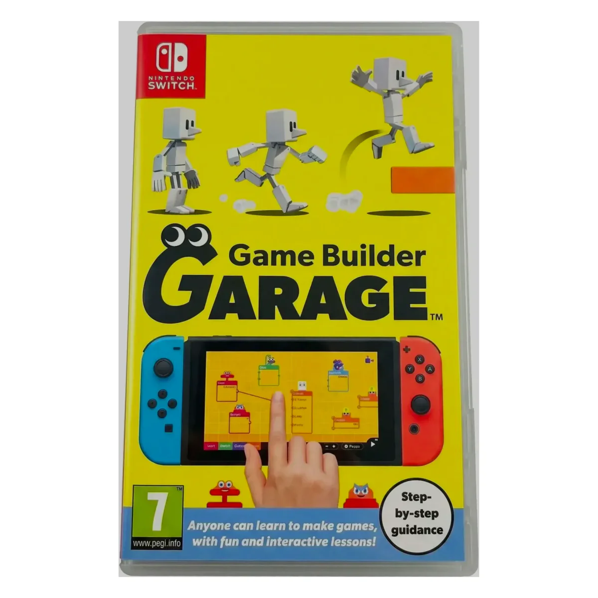 Game Builder Garage Nintendo Switch Voorkant — Game in doos