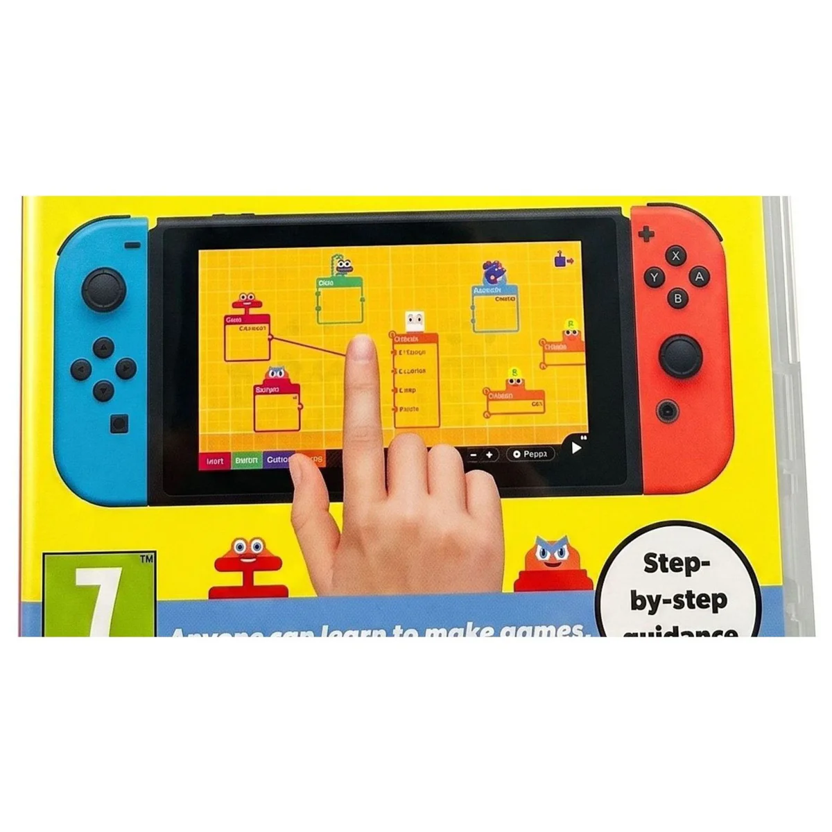 Game Builder Garage Nintendo Switch Binnenkant — Game in doos