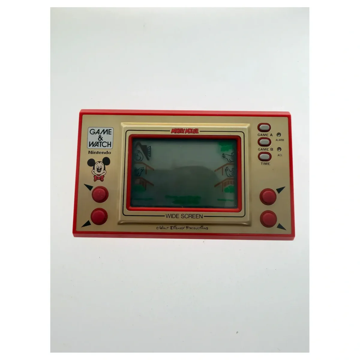 Game & Watch — Mickey Mouse (Wide Screen, MC-25) Console Voorkant — Losse console